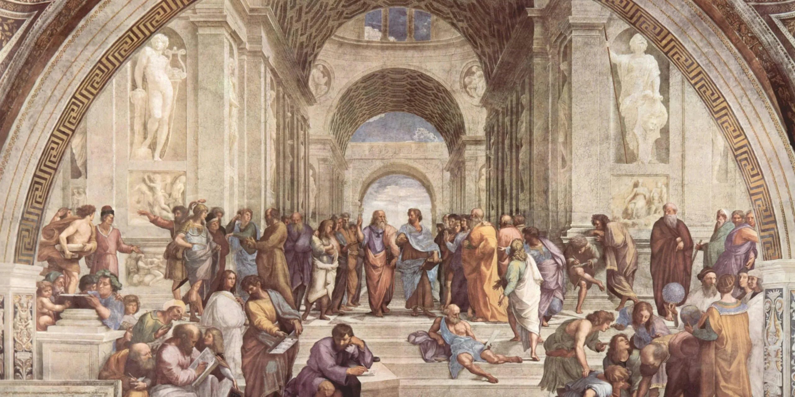 The School of Athens painting by Raphael