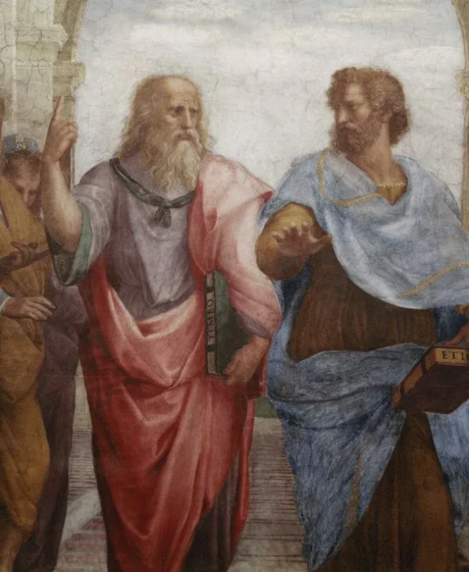 Plato and Aristotle, Raphael
